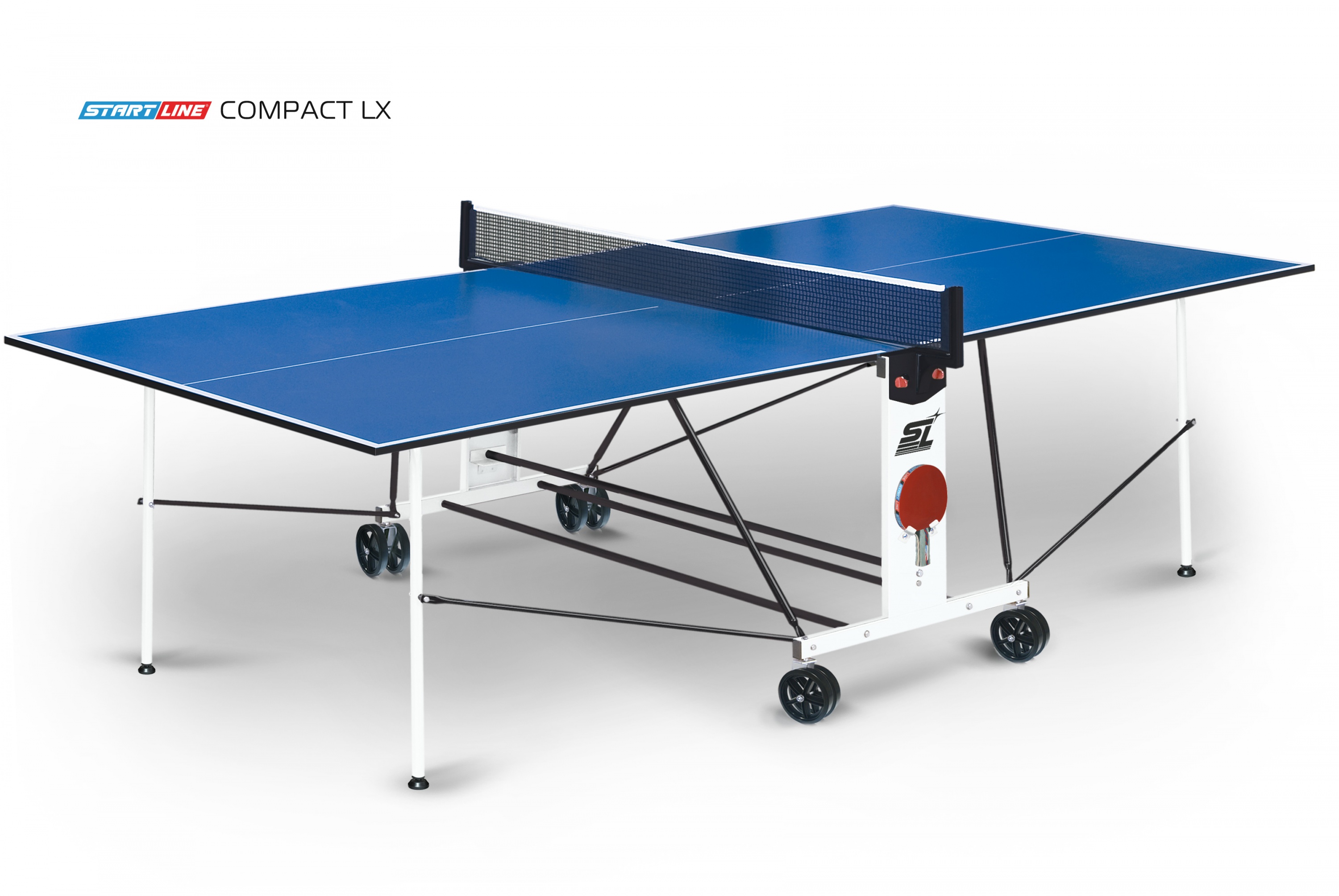 Теннисный стол Compact LX - усовершенствованная модель стола для использования в помещениях 