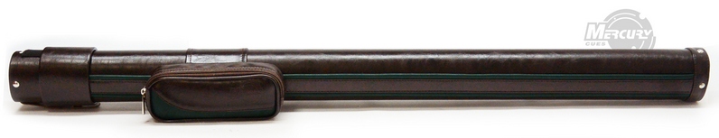 Тубус " Mercury-CLUB" с карманом, коричневый глянец/ зеленый